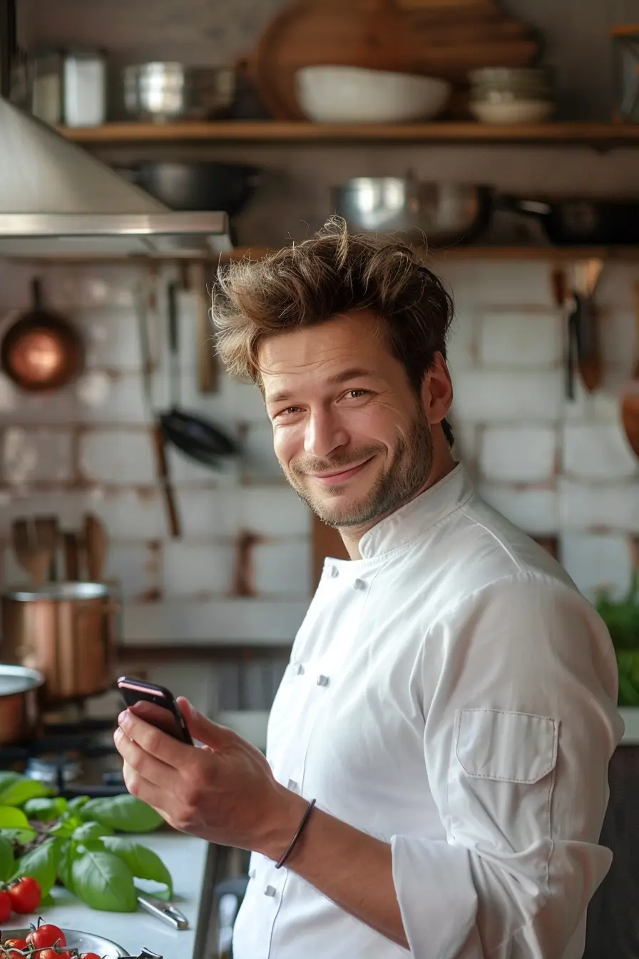 Julien_LECLAIR Julien LECLAIR le chef de "Aide Recette"