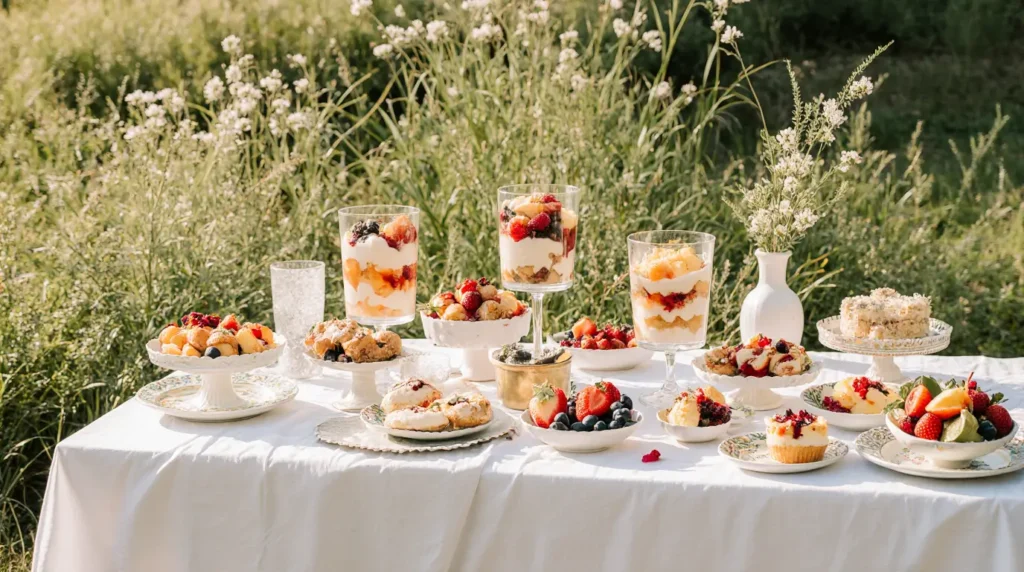 dessert d’été sans cuisson