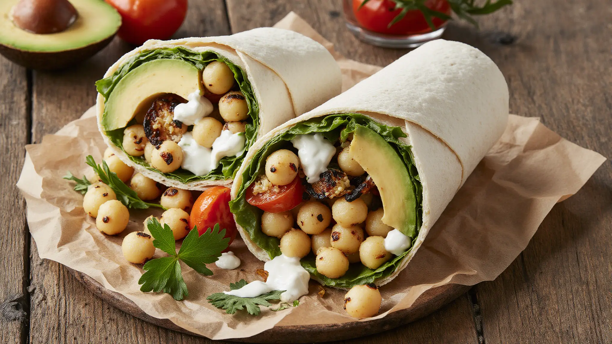 wrap-vegetarien-colore wrap vegetarien colore