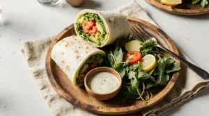 fiche recette sauce pour wrap végétarien