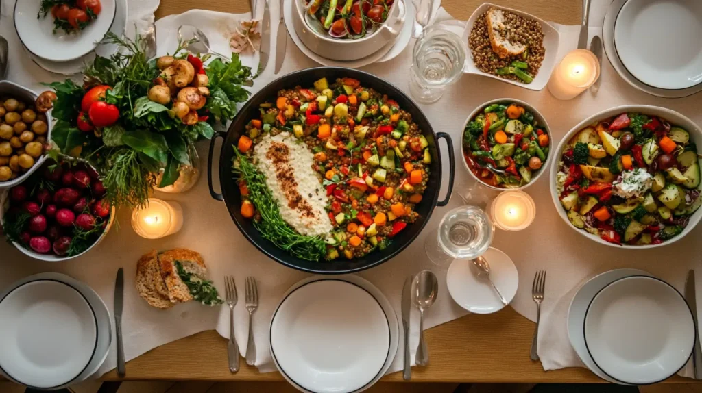 repas du soir sans viande en famille