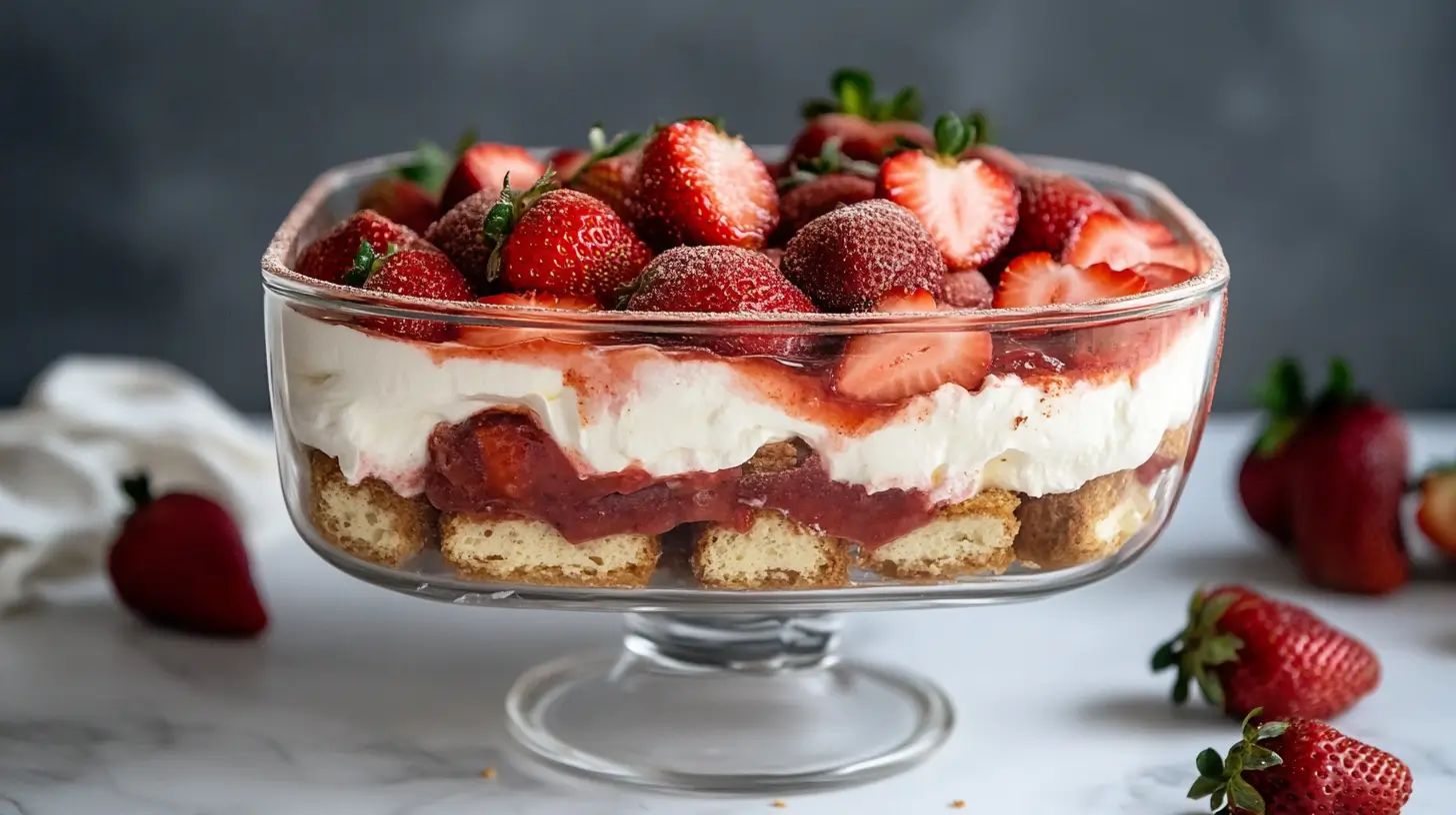Tiramisu fraise