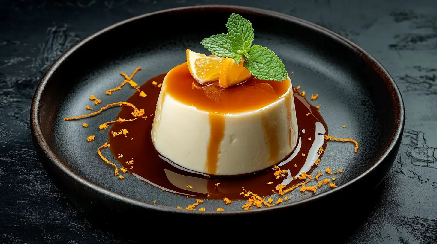 presentation-creme-catalane Présentation de la crème catalane en dessert