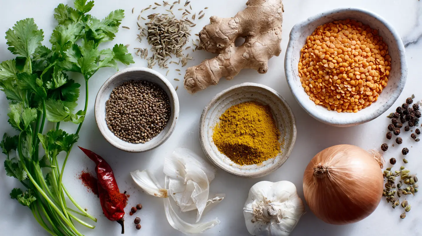ingredients-recettes-indienne-vegetarienne Ingrédients pour recettes indienne végétarienne