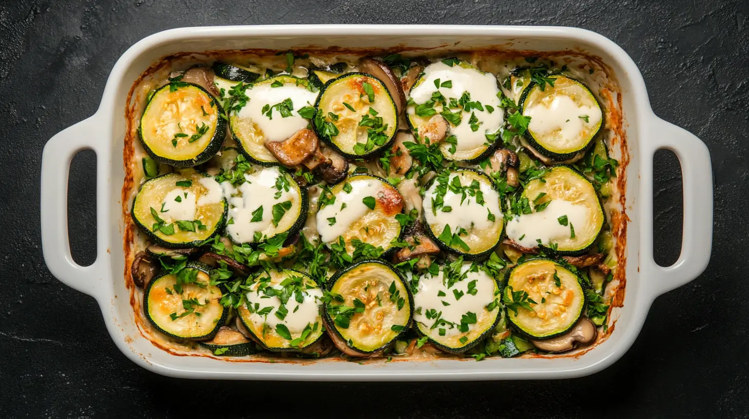 montage-gratin-courgettes-champignons montage gratin courgettes et champignons
