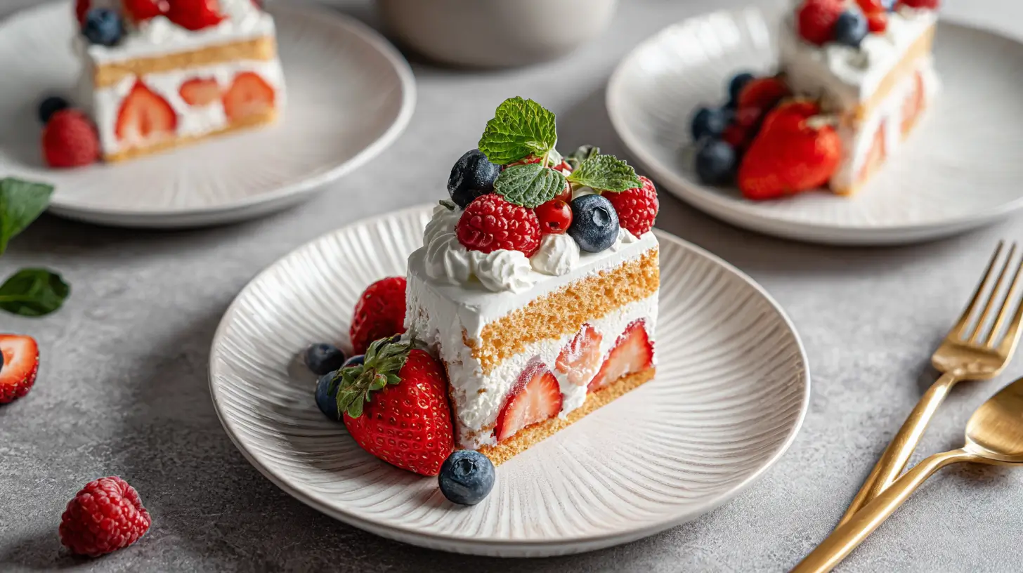 presentation-gateau-vegan2 Gâteau vegan servi