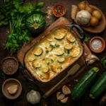 recette gratin de courgette sans crème