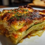 Tasty gratin courgette carotte pomme de terre