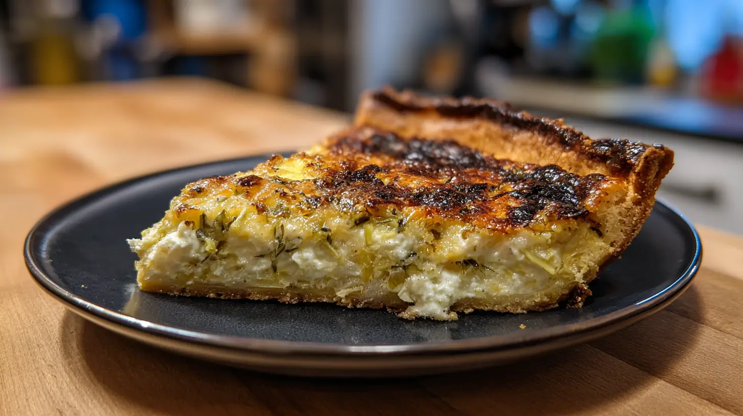 tarte-poireaux-chevre tarte poireaux chèvre végétarienne